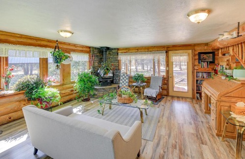 Libby House | Libby Home with Mountain Views Gazebo and Fire Pit!