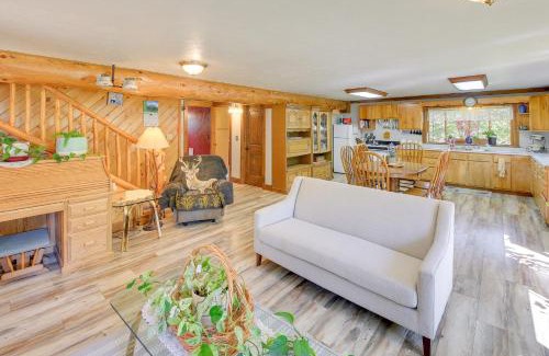 Libby House | Libby Home with Mountain Views Gazebo and Fire Pit!