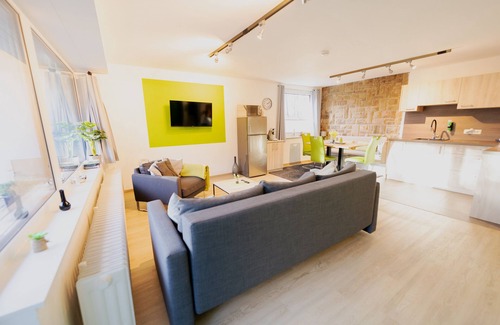 Hemfurth-Edersee Apartment | Light-flooded architect's house in a quiet location Apartment "Green"