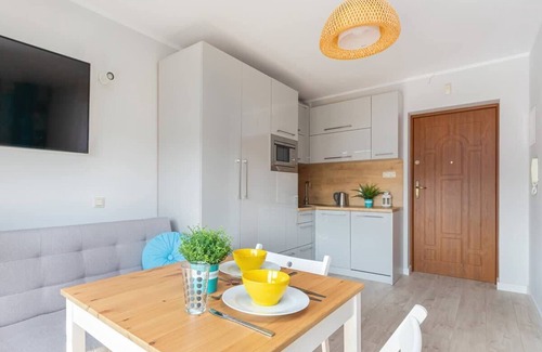 Debki Apartment | Liliowa 3 Dębki | Unique Studio | Balcony and Parking