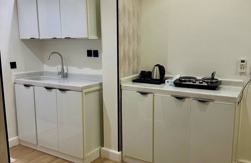 Al Aqiq Apartment | living and bedroom unique located in center of Riyadh near KAFD area