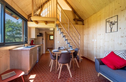 Brazey-en-Morvan Ski Chalet | Lodge Acacia Private SPA Quiet Sauna Surrounded by Nature view of Mont du Morvan