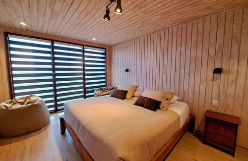 Cobquecura Cabin | Lodge Casa Pullay Para 6 Personas, Ideal dos Parejas y dos Amigos