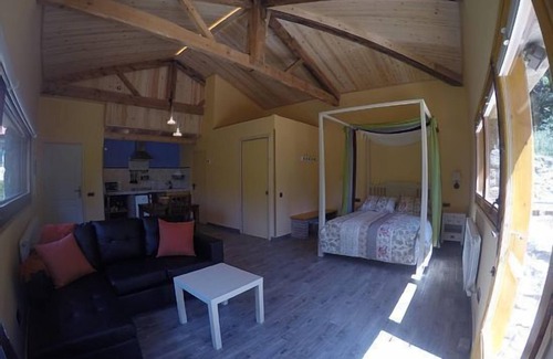 Ribes De Freser Cottage | Loft apartment Els Apartaments del Bosc for 2 people (pet friendly)