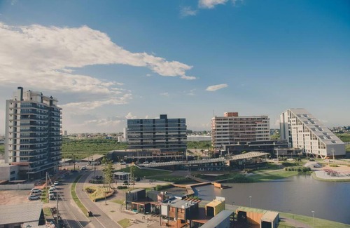 Sao Goncalo Apartment | Loft com garagem no Parque Una