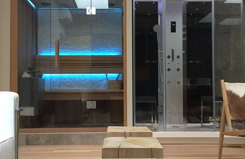 Reims Apartment | Loft comfort with Spa, Hammam and private sauna 2 in Reims