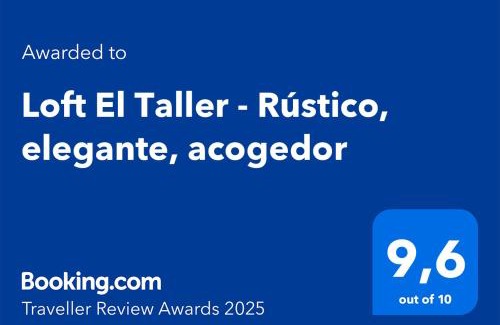 Yerba Buena Apartment | Loft El Taller - Rústico, elegante, acogedor