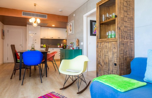Sant Llorenc des Cardassar Apartment | Loft-style beachfront apartment on the 6th floor - like staying with friends