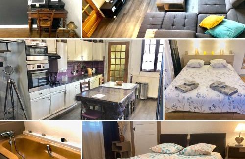 Tournay House | Logements Un Coin de Bigorre - La Pyrénéenne - 130m2 - Canal plus, Netflix, Bein, Apple TV - Wifi fibre - Village campagne