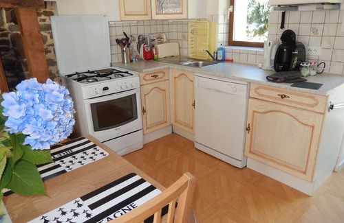 Naizin Cottage | LONGERE WITH COVERED AND HEATED SWIMMING POOL FOR 20 PEOPLE