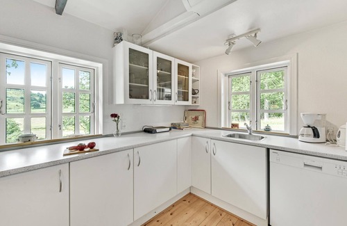 Randbol House | Look forward to your cozy vacation home in a green landscape.