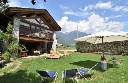 Prata Camportaccio Apartment | Lovely apartment for 3 people with A/C, WIFI, TV, patio and pets allowed