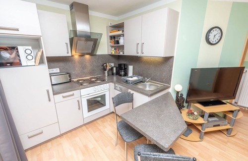 Stangerode Apartment | Lovely apartment for 4 guests with WIFI, TV and patio