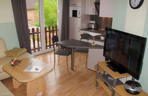 Stangerode Apartment | Lovely apartment for 4 guests with WIFI, TV and patio