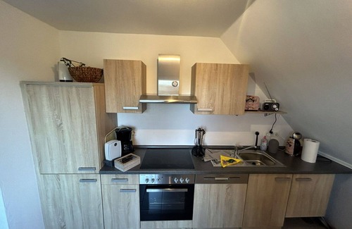 Westerholt Apartment | Lovely apartment for 4 guests with WIFI, TV, patio and pets allowed