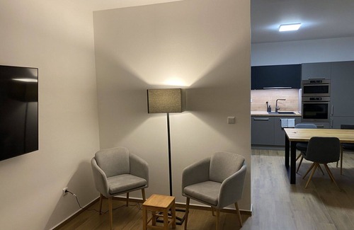 Velke Losiny Villa | Lovely apartment in villa for 12 guests with WIFI, TV, terrace and parking