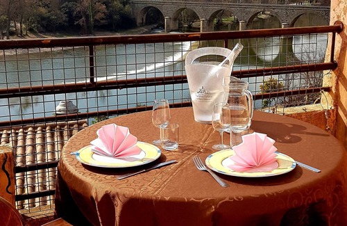 Roquebrun Apartment | Lovely apartment, superb view, south-facing terrace