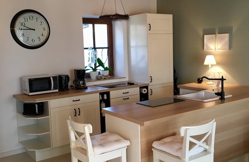 Paditz Apartment | Loving apartment for couples in the new half-timbered house in Altenburger Land