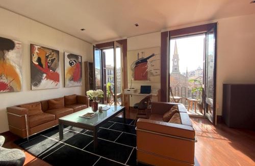Esquerra de l'Eixample Apartment | Luminous Designer Loft Style Apt Eixample Views By MyRentalHost