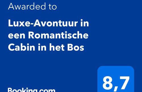 Stekene House | Luxe-Avontuur in een Romantische Cabin in het Bos