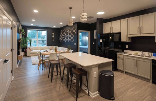 Spartanburg Apartment | Luxe Modern Loft, Great for Long Stays W/King Beds