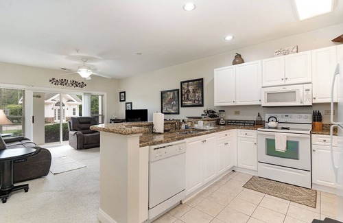 Carolina Forest Condo | Luxurious 1st Floor Condo at World Tour Golf Course Mrytle Beach!