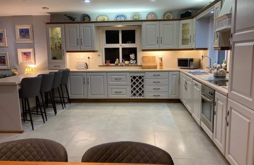 Burren House | Luxurious 3250sq Ft Home Overlooking Galway Bay & the Burren with WiFi