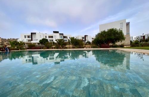 Taghazout Apartment | Luxurious Golf & Sea View Beach Apartment with Pool Access - Tamourrit, Taghazout Bay