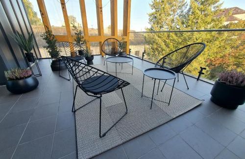 Vidzeme Suburb Apartment | Luxurious penthouse with parking