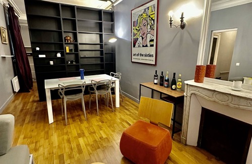 Ternes Apartment | Luxurious Quiet 2 Bedroom with Huge Private Terrace close to Champs Elysées