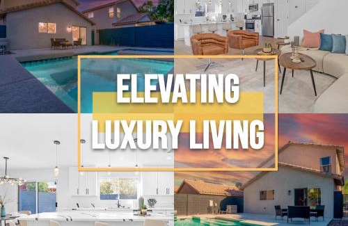 Rhodes Ranch Villa | Luxury 3BR Near Strip, Hot Spa & Pool, Gazebo, BBQ