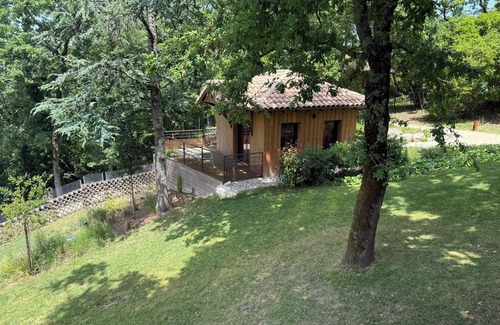 Pujols Cabin | Luxury, calm & nature: chalets nestled in a luxurious private estate