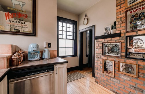 Mission District House | Luxury Craftsman Home in Mission: featuring private yard, sauna & home gym