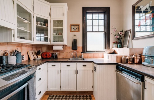 Mission District House | Luxury Craftsman Home in Mission: featuring private yard, sauna & home gym