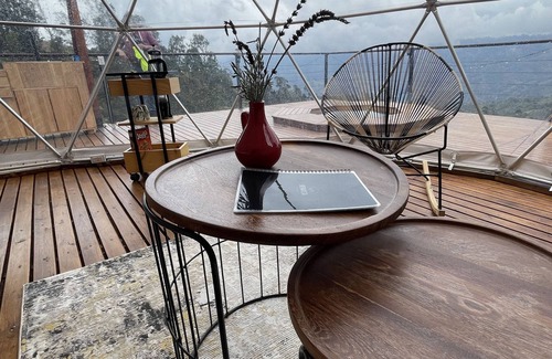 Gacheta House | Luxury Glamping Dome With Jacuzzi & Mountain View