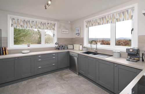 Scaniport Cottage | Luxury Highland Getaway with hot tub by Loch Ness on the Great Glen way - Glen View