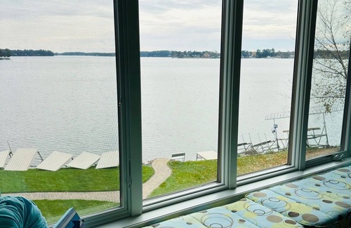 Chetek House | Luxury Lakefront Mansion, EASY access, with Pontoon, Jet Ski and UTV Rentals!