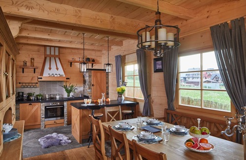 Szaflary Villa | Luxury Mountain Style Villa near Zakopane - sauna, pool, jacuzzi and fireplace