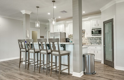 Pirates Beach West House | Luxury Pirates Beach home with private pool, tropical bar, hot tub, WiFi & gym