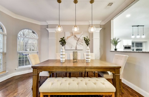 Rowlett Villa | Luxury Pool Home with HotTubn