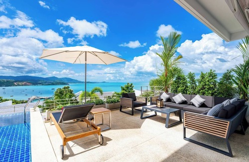 Plai Laem Apartment | Luxury Sea View Apartment AB at UniQue Residences