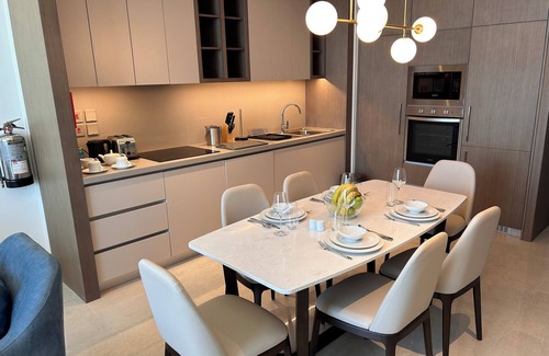 Muharraq Apartment | Luxury two-bedroom apartment at Address Bahrain.