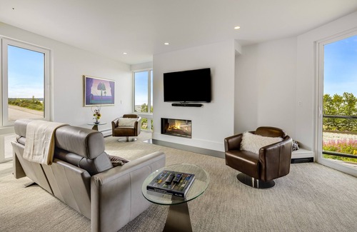 South Addition Villa | Luxury villa with inlet views, hot tub, decks, grill, balcony, fireplace, & W/D