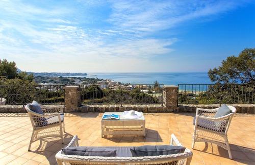 Forio Villa | Luxury villa with panoramic hot tubes in Ischia, near Amalfi Coast