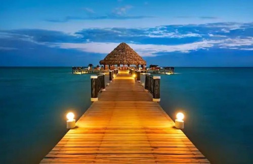 Sittee Point Villa | Luxury Waterfront Home + RESORT ACCESS! No sargassum!