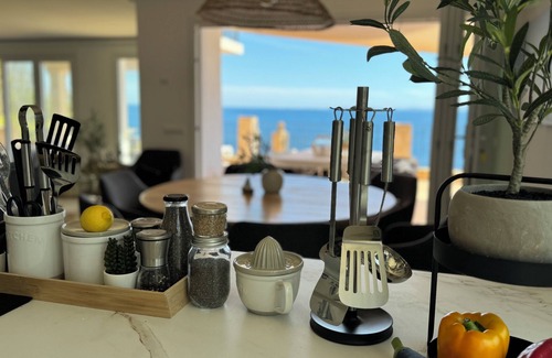 Cala Pi Villa | Luxus-villa Direkt am Meer, Infinity-pool, Sauna, Kamin, Dachterrasse, Strandnah