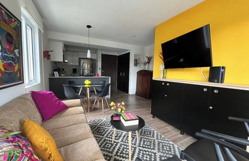 Zona 7 House | M109 Acogedor apartamento para 4 huéspedes con gimnasio