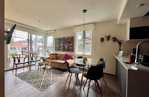 Zona 7 House | M109 Acogedor apartamento para 4 huéspedes con gimnasio