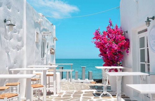 Apollonia Apartment | Magnificent Milos Room | Elysia Room | Private Furnished Balcony | Outdoor.