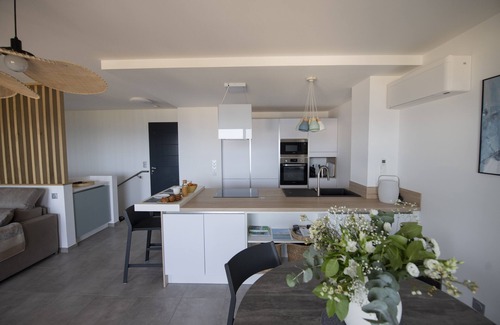 Pietrosella Apartment | Magnificent T3* Duplex Panoramic view Ajaccio Gulf Balcony Garden